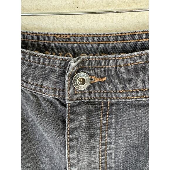 Prana Bridger Jeans Mens 36x34 Gray Slim Fit Stretch Hiking Camping 5 Pocket - Picture 4 of 16